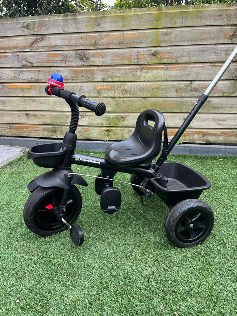 HyperMotion driewieler met duwstang en mandjes, Fietsen en Brommers, Fietsen | Driewielers, Ophalen, Gebruikt, Duwstang