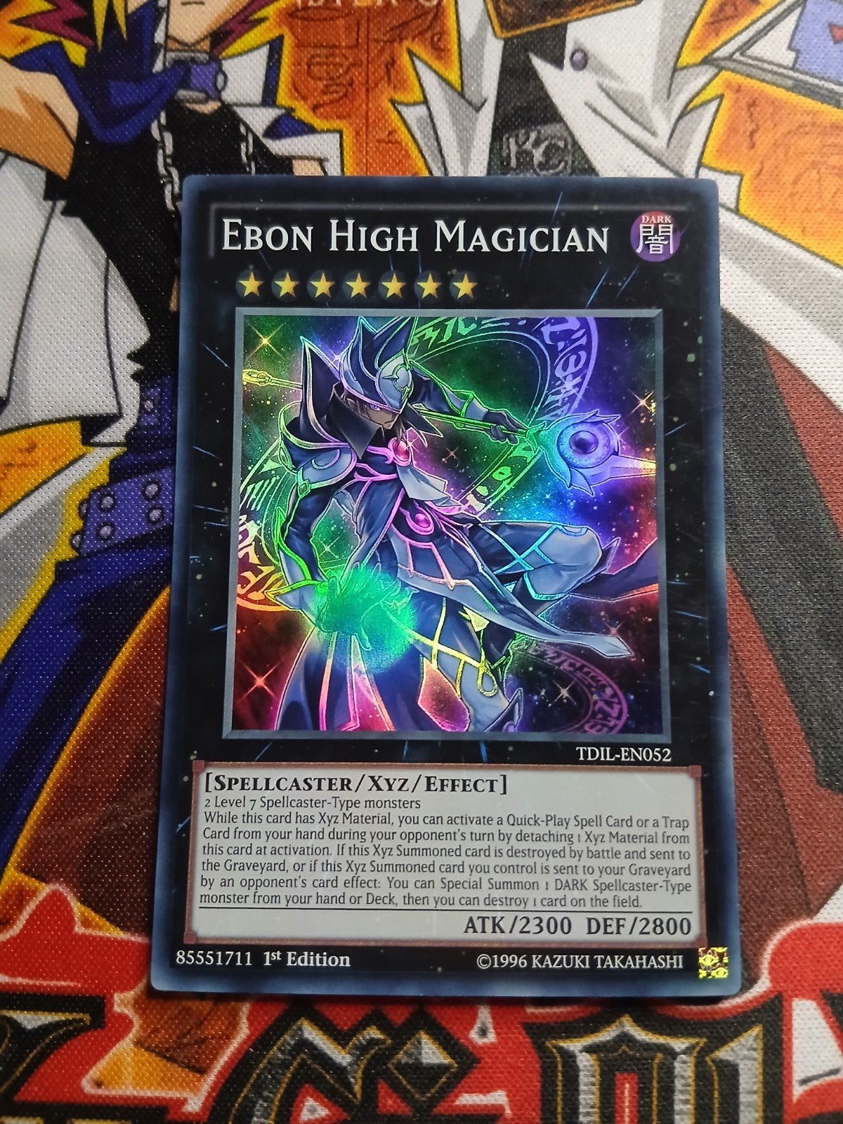 Ebon High Magician - Super Rare TDIL - Yu-Gi-Oh, Ophalen of Verzenden, Zo goed als nieuw, Foil