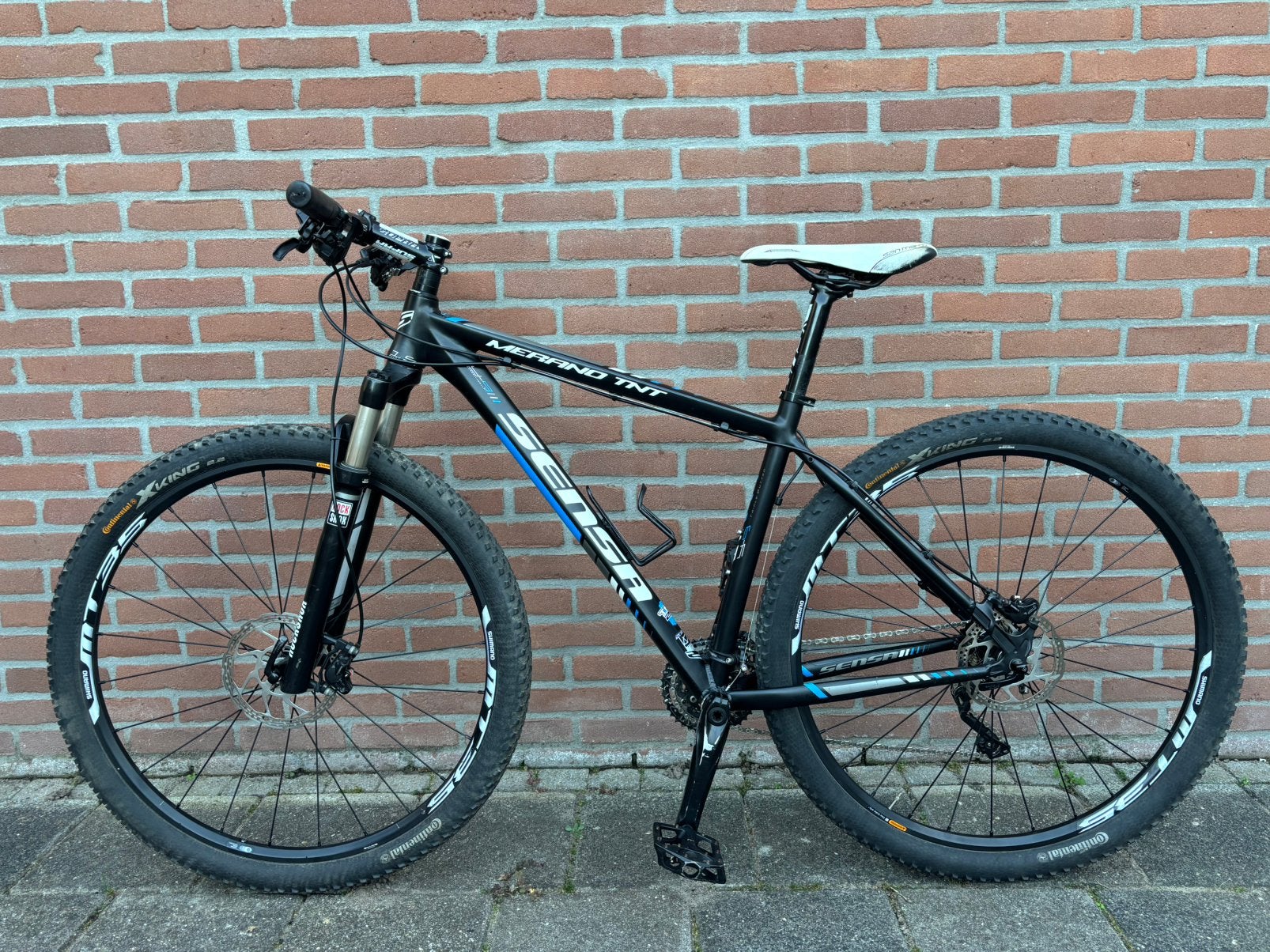 Sensa Merano 29 inch 29er Mountainbike MTB ATB Zwart Maat M, Overige merken, Gebruikt, Hardtail, Sensa