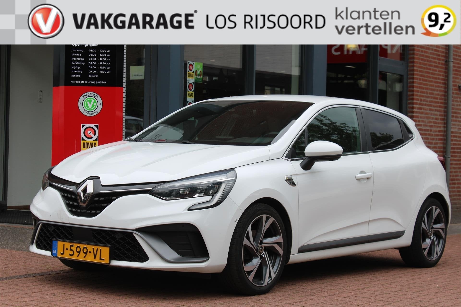 RENAULT Clio 1.0 TCe *R.S. Line* | Carplay | 360 Camera | Cr, Auto's, Dealer onderhouden, 101 pk, Gebruikt, 580 kg