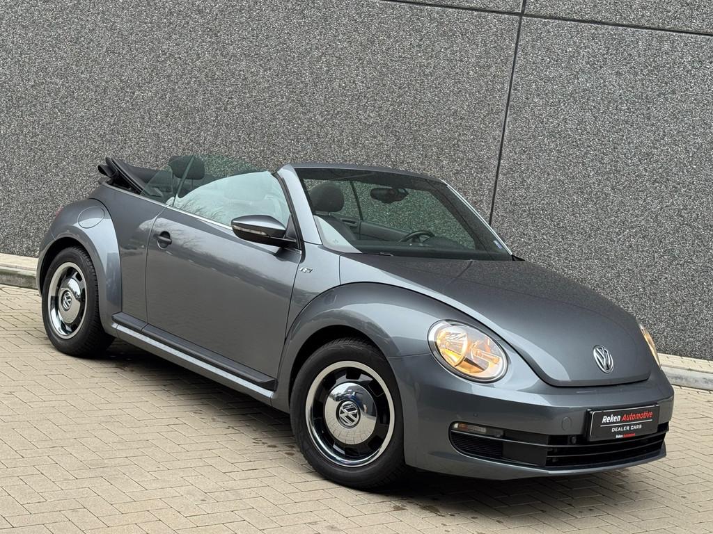 Volkswagen Beetle Cabriolet R-line Retro Cruise, Auto's, Volkswagen, Bedrijf, Te koop, Beetle (Kever), ABS, Airbags, Airconditioning