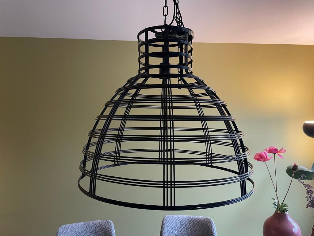 hanglamp, Ophalen, Zo goed als nieuw, Metaal, 50 tot 75 cm