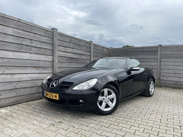 Mercedes SLK-klasse 200 K. Leder-Stoel-Nekverwarming, Auto's, Mercedes-Benz, Achterwielaandrijving, Gebruikt, 4 cilinders, Handgeschakeld