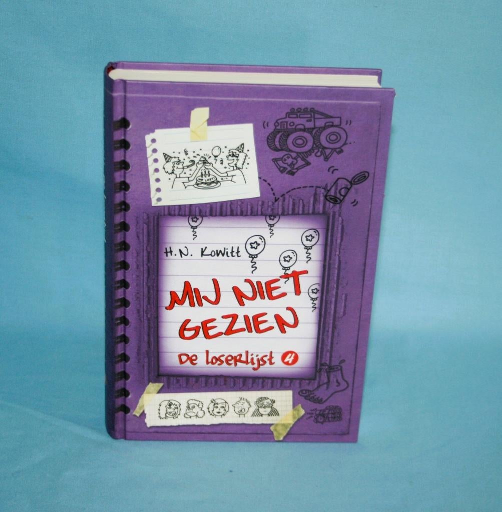 Mij Niet Gezien - De Loserlijst 4 (H.N. Kowitt), Boeken, Ophalen of Verzenden, Zo goed als nieuw