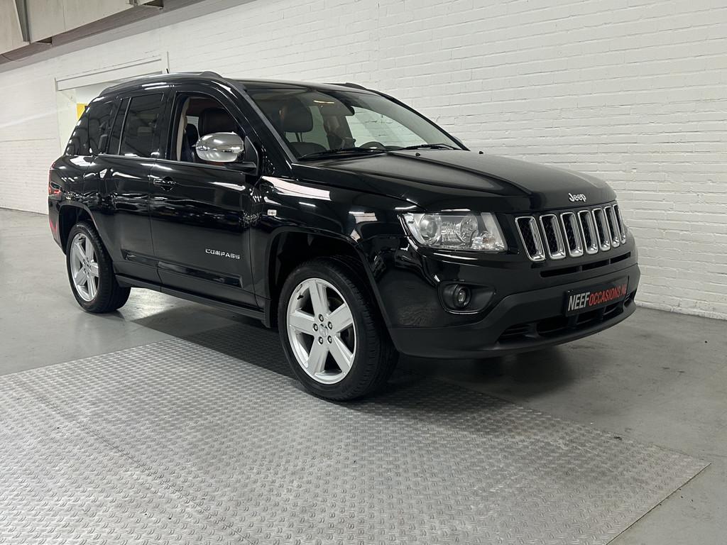 Jeep Compass 2.0 Limited AIRCO /CRUISE /LEER /LPG (bj 2012), 1998 cc, 450 kg, Gebruikt, Zwart