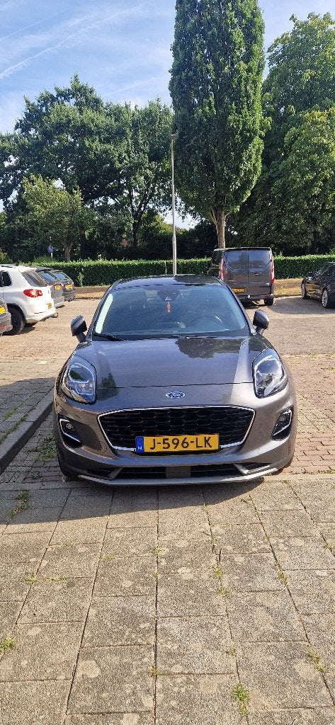 Ford Puma 1.0i Ecoboost Hybrid 125pk 2020 Grijs, 125 pk, Puma, Leder en Stof, 1100 kg