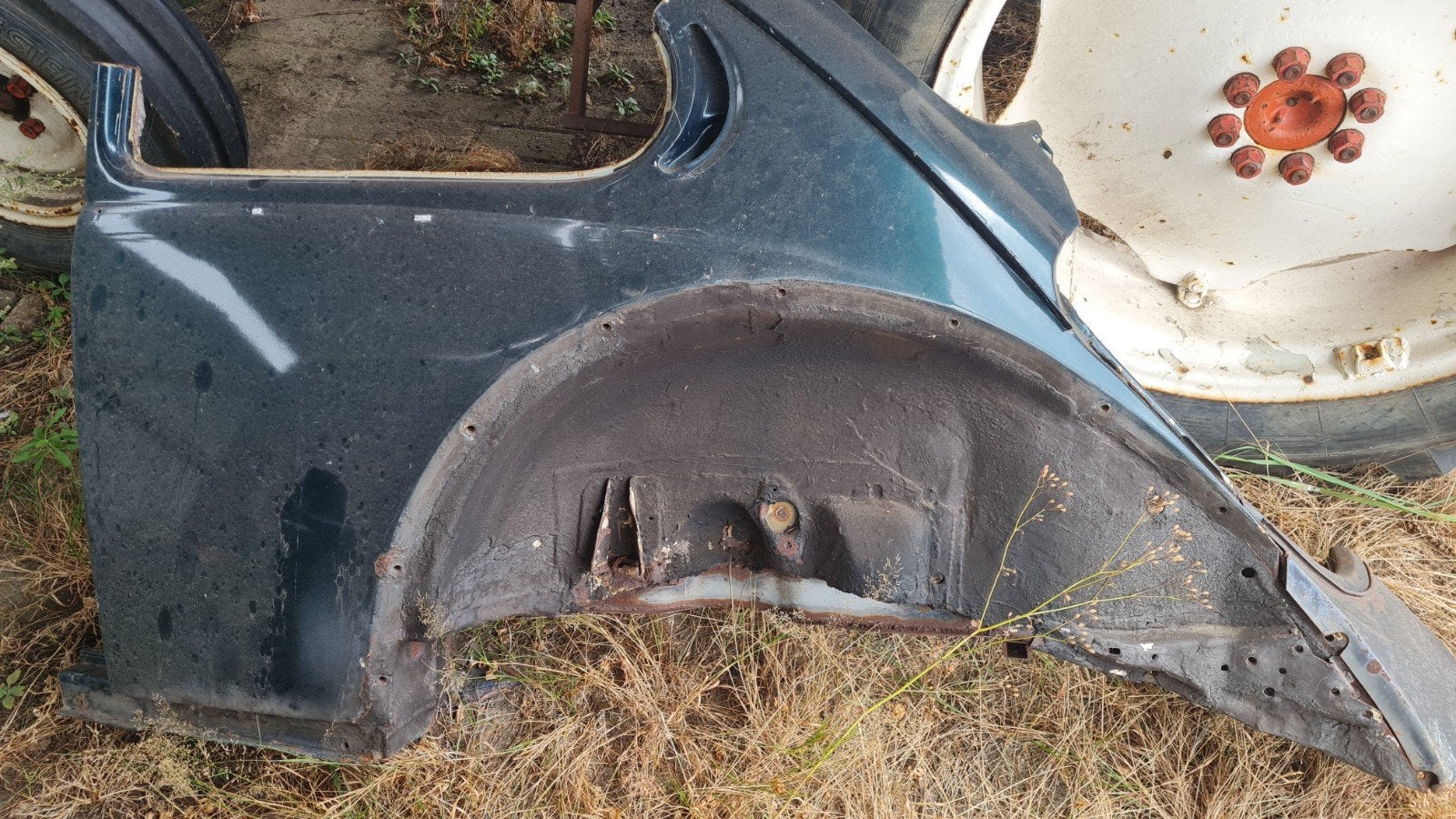 Volkswagen Kever linker zijkant, Ophalen, Gebruikt, Volkswagen, Spatbord