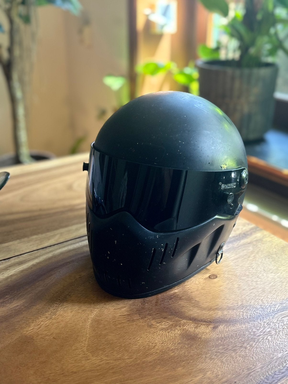 Vintage Simpson Bandit helm 1997, maat 7¼ (58cm), Motoren, Ophalen of Verzenden, Tweedehands, Overige merken