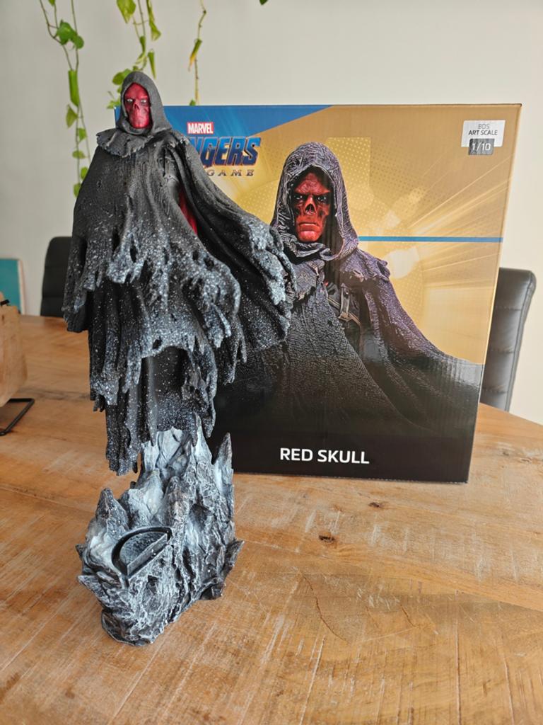 Iron Studios Red Skull 1/10 Art Scale Statue, Ophalen of Verzenden, Zo goed als nieuw
