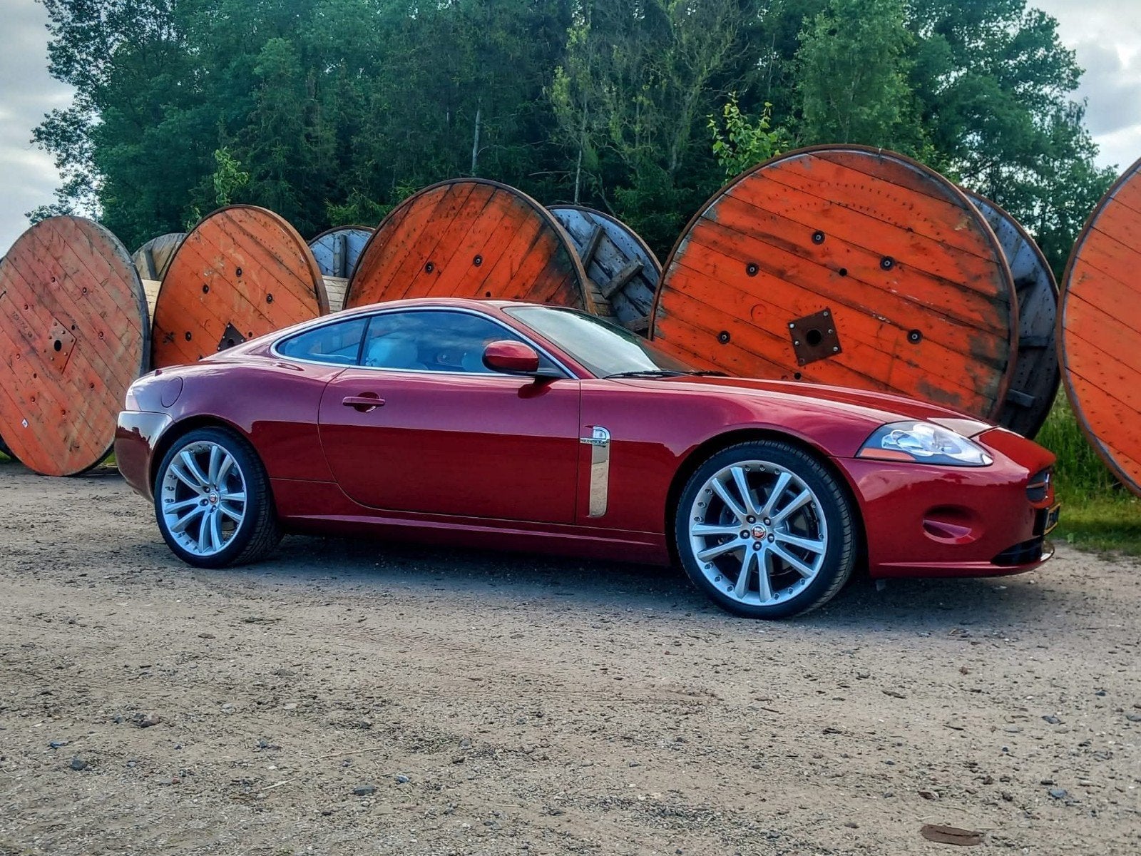 Jaguar xk  2007 Btw auto Topstaat,youngtimer 58000km!, Auto's, 4 stoelen, Leder, Particulier, 93 €/maand