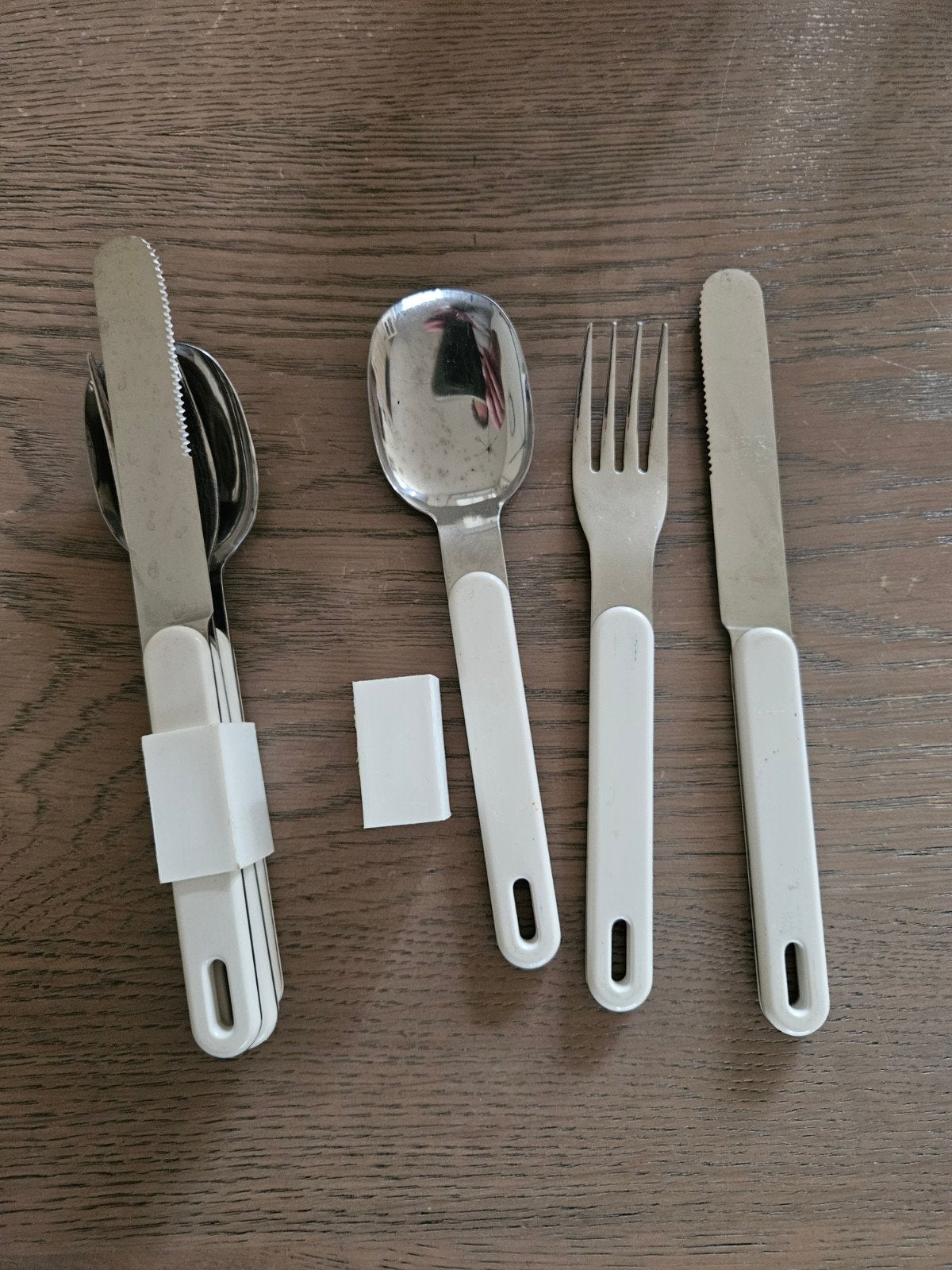 Rosti Mepal Reisbestek Set - Vintage Wit, Ophalen of Verzenden
