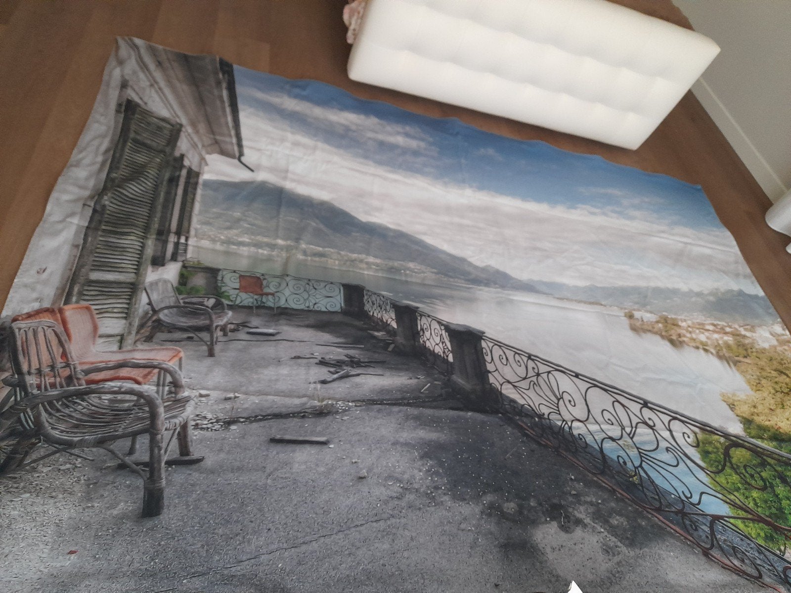 Roman Robroek 3000m x 2050 m Fotodoek Werk aan de Muur, Ophalen, Oorspronkelijke maker, Nieuw, 125 cm of meer