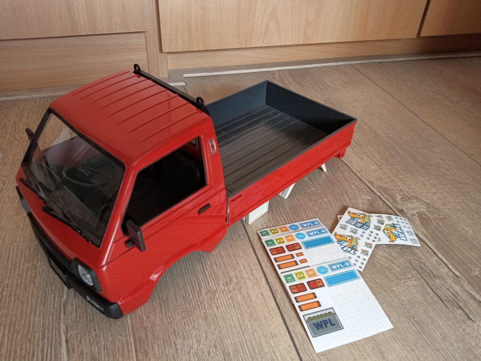 WPL Suzuki Carry bodyvoor Tamiya M-chassis, Ophalen, Gebruikt, Schaal 1:10, Auto onroad