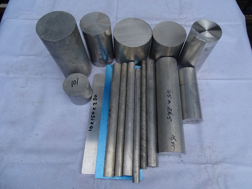 ALUMINIUM Rond Staf Blokken Plaat Strips  BRONS Rond Staf, Ophalen of Verzenden, Nieuw, Aluminium