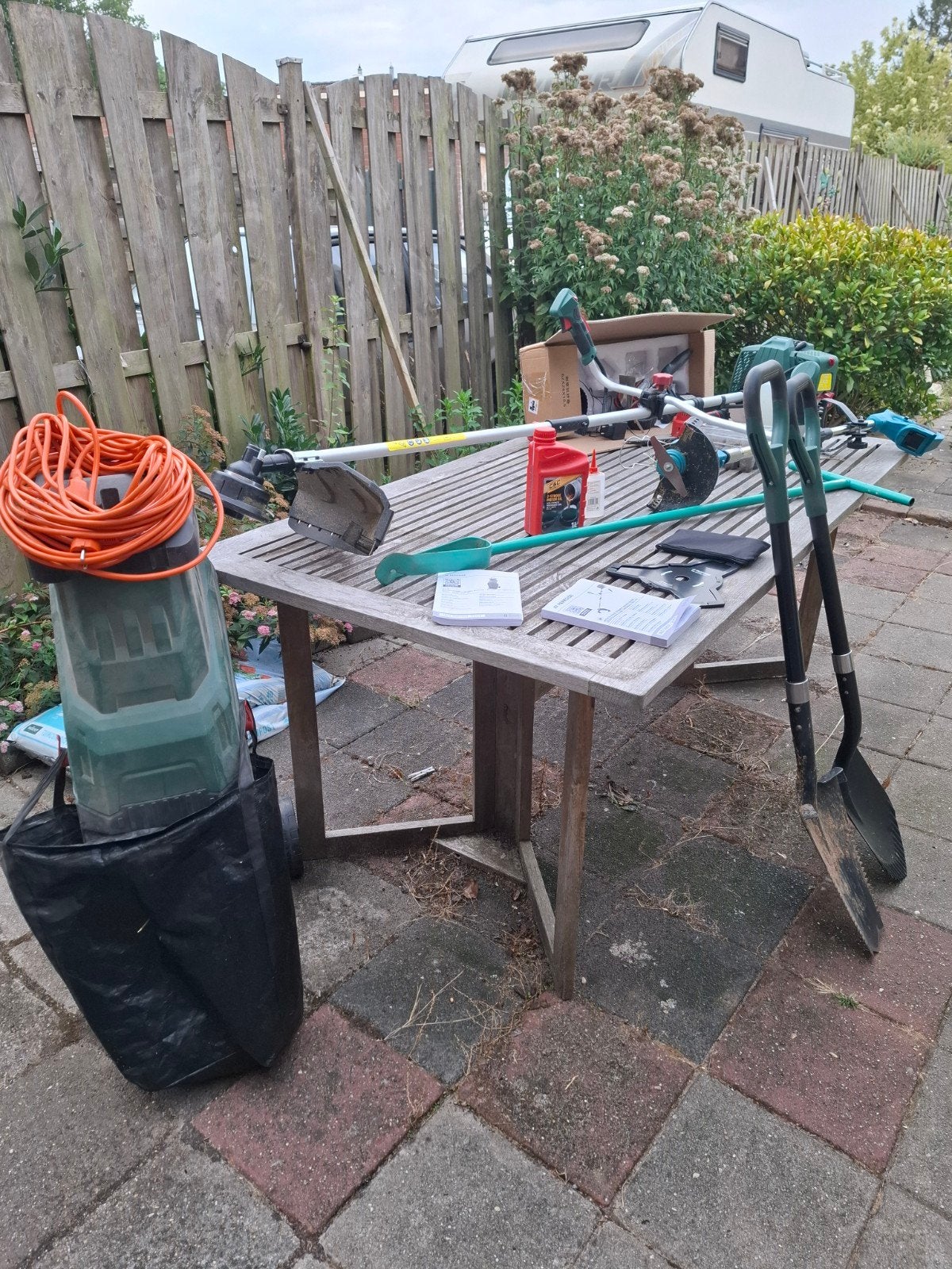 tuingereedschap 150 euro, Tuin en Terras, Bosmaaiers, Ophalen, Benzine