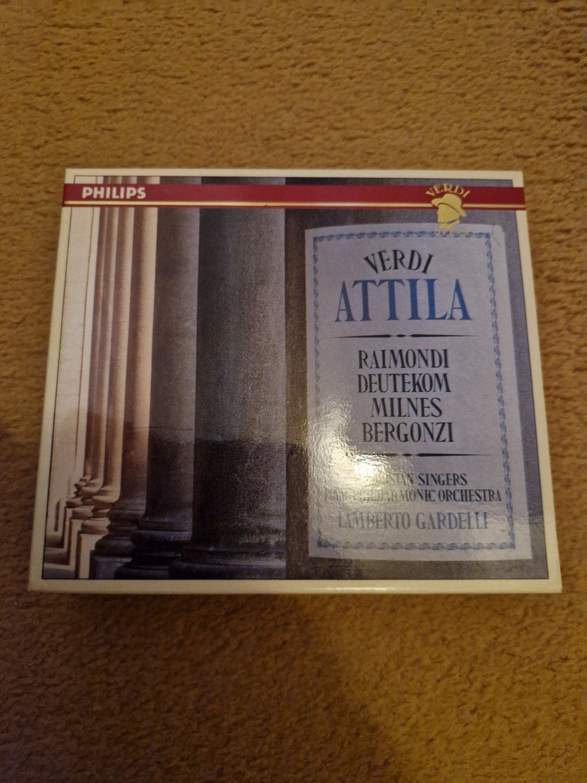Verdi - Attila (Philips Classics) - Digitally Remastered, Cd's en Dvd's, Gebruikt, Verdi, Opera of Operette, Ophalen of Verzenden