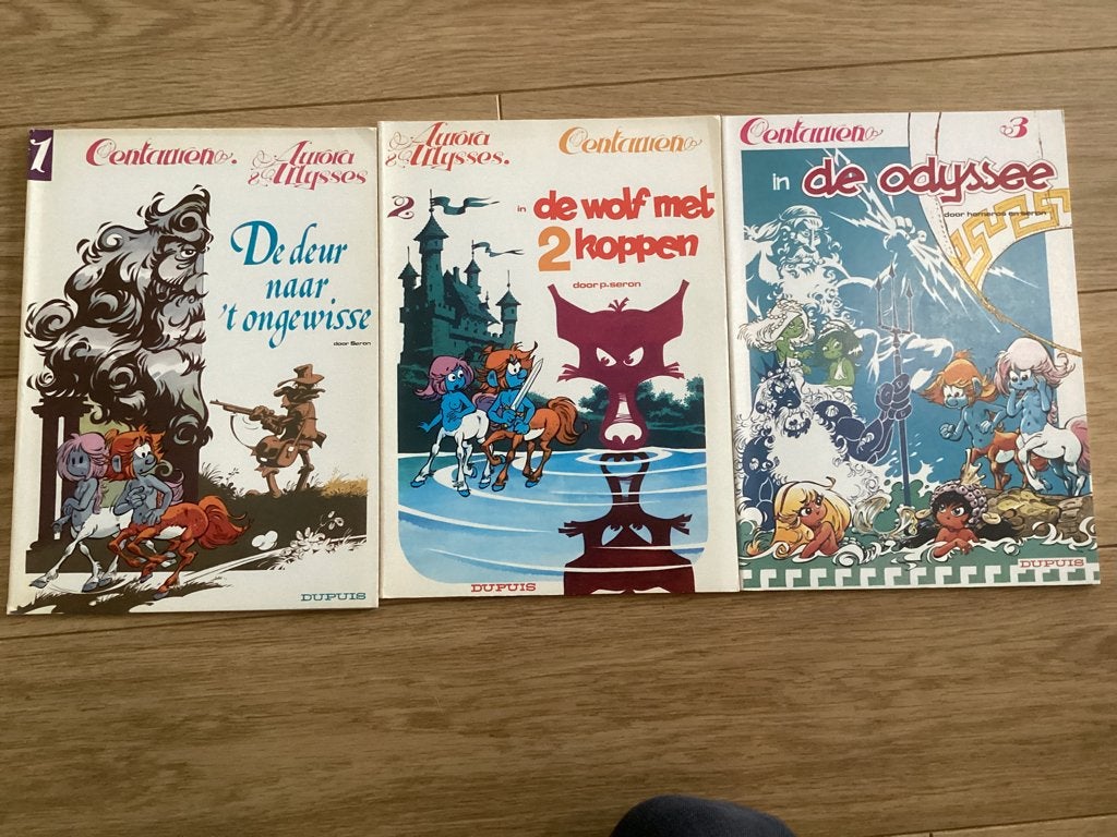 Centauren Aurora & Ulysses 1 t/m 3, Complete serie of reeks, Ophalen of Verzenden, Zo goed als nieuw