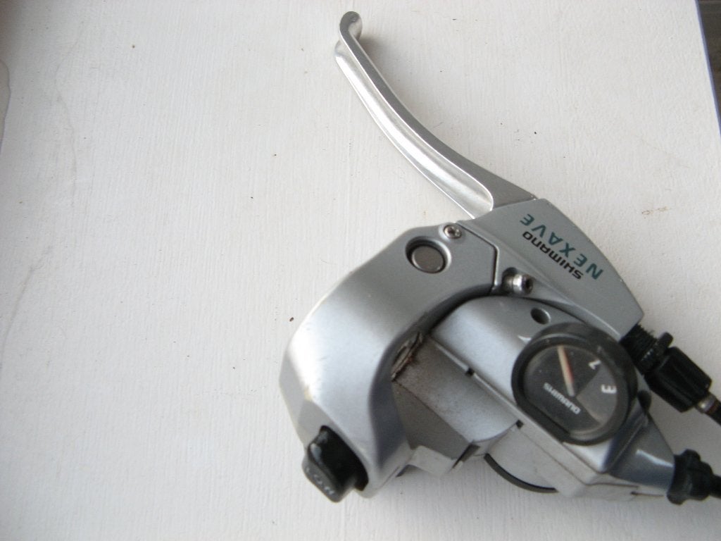 Shimano Nexave handel met schakelen en remmen incl. kabels, Ophalen, Remmen, Gebruikt, Aluminium