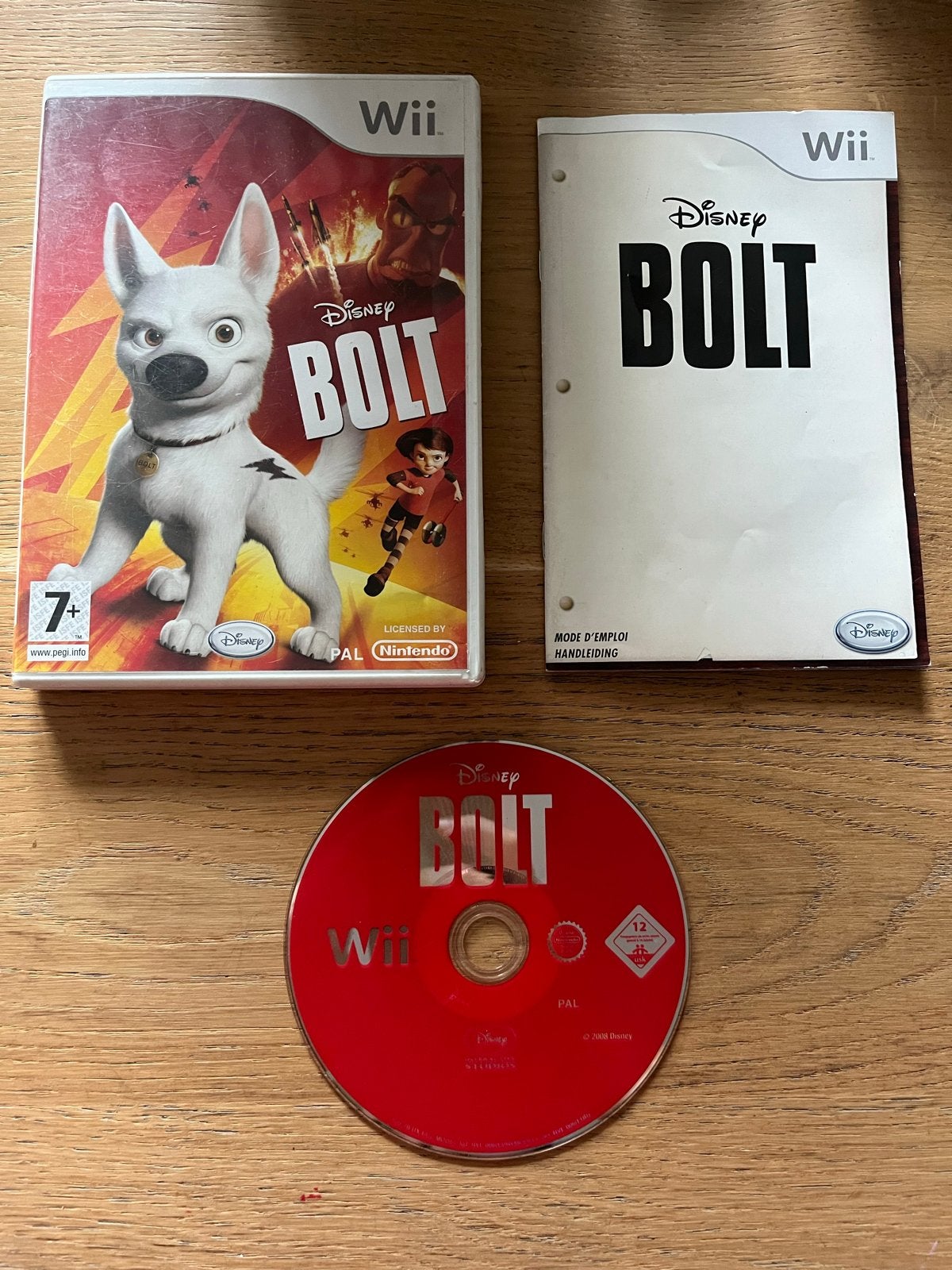 Bolt - Nintendo Wii - Compleet, Spelcomputers en Games, Games | Nintendo Wii, Avontuur en Actie, Gebruikt, 1 speler, Ophalen of Verzenden