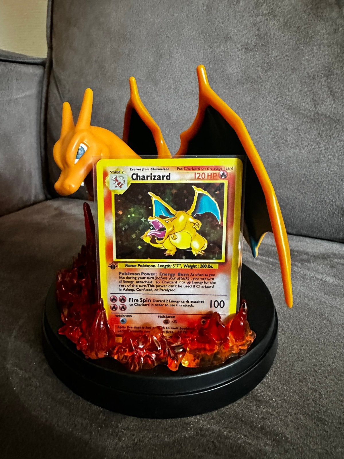 Charizard Pokemon kaart houder, Ophalen of Verzenden
