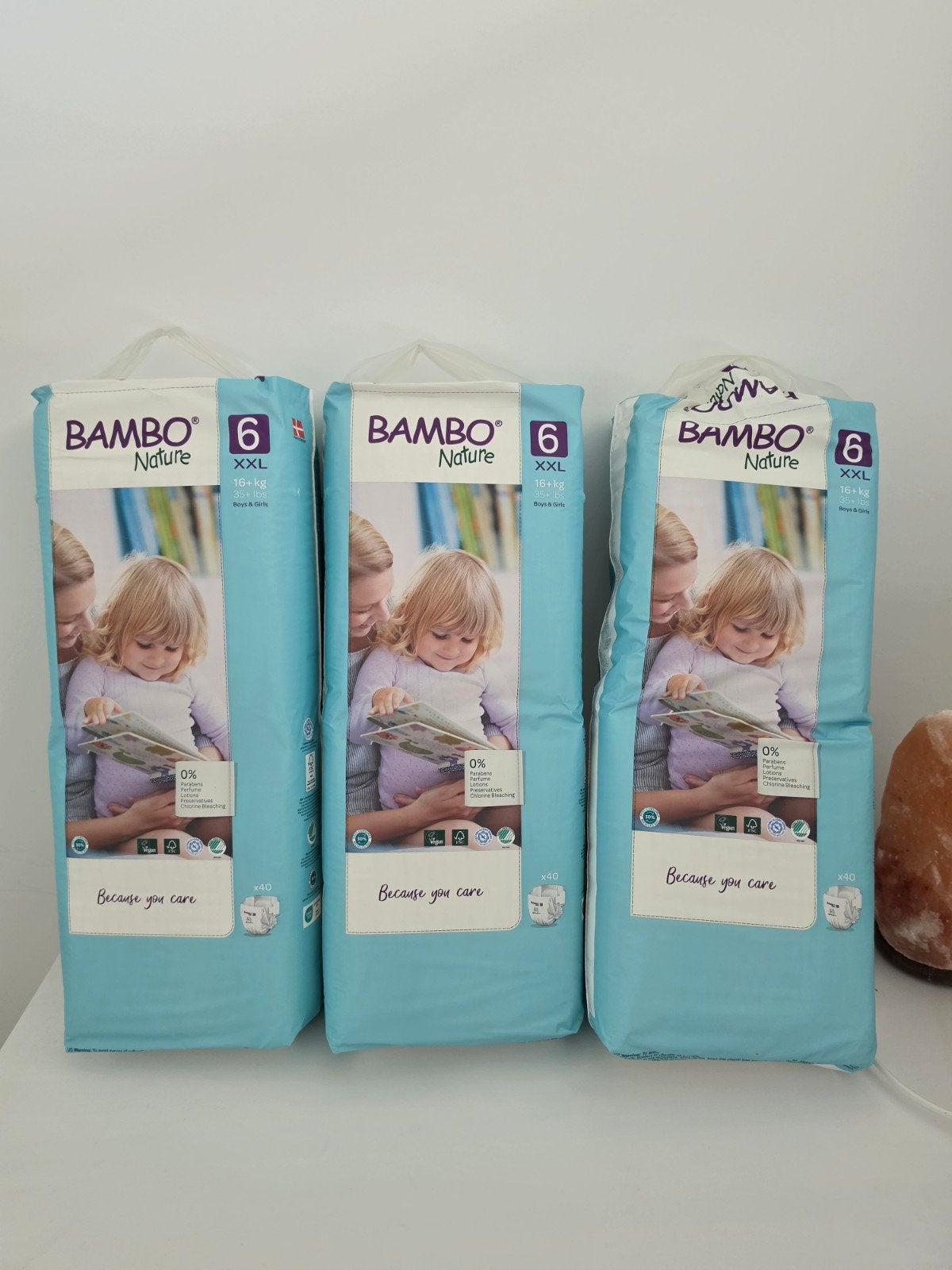 Bambo Nature Luiers Maat 6 XXL (2 ongeopend, 1 geopend), Ophalen of Verzenden, Zo goed als nieuw