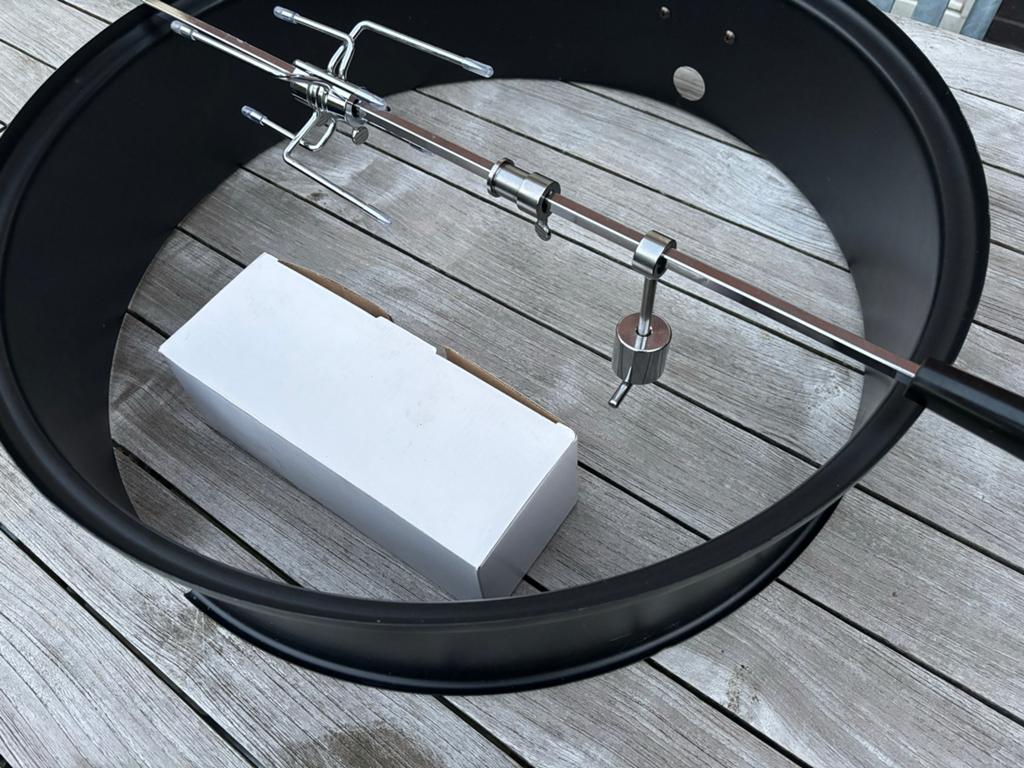 Rotisserie voor 57cm Weber Kettle BBQ, Ophalen, Nieuw