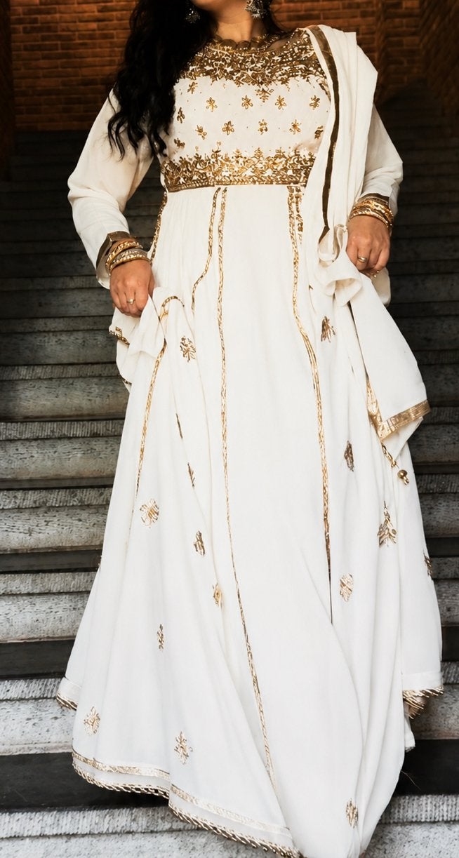 India dress, Kleding | Dames, Trouwkleding en Trouwaccessoires, Ophalen of Verzenden, Zo goed als nieuw, Trouwjurk