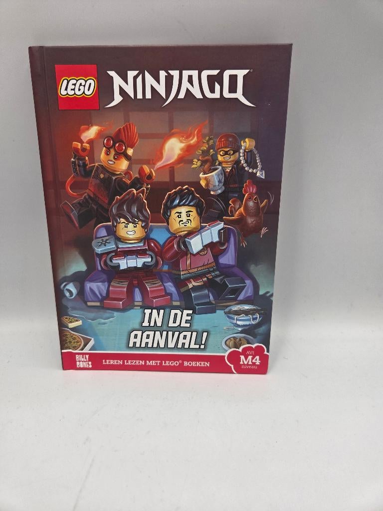 Lego Leesboek NINJAGO - In de Aanval!, Lego, Ophalen of Verzenden, Zo goed als nieuw, Compleet