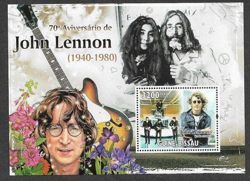 THE BEATLES = Prachtig bl. GUINE BISSAU-294-24, Verzenden, Postfris, Overige thema's