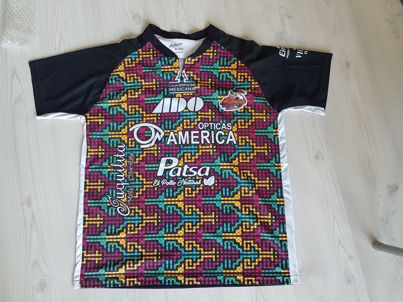 Alebrijes Oaxaca voetbalshirt in size xl, Maat XL, Ophalen of Verzenden, Zo goed als nieuw, Shirt