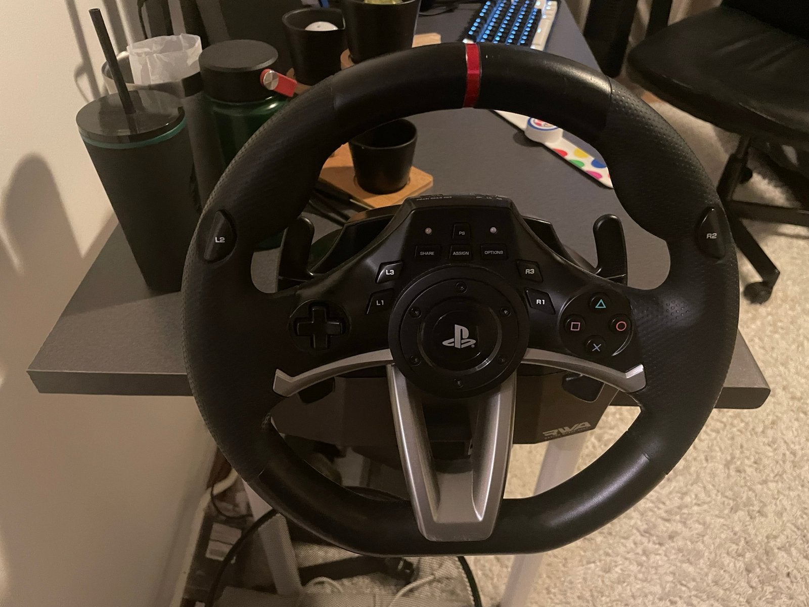 Hori Racing Wheel Apex voor PS3/PS4, Ophalen of Verzenden, Refurbished, Stuur of Pedalen, PlayStation 3
