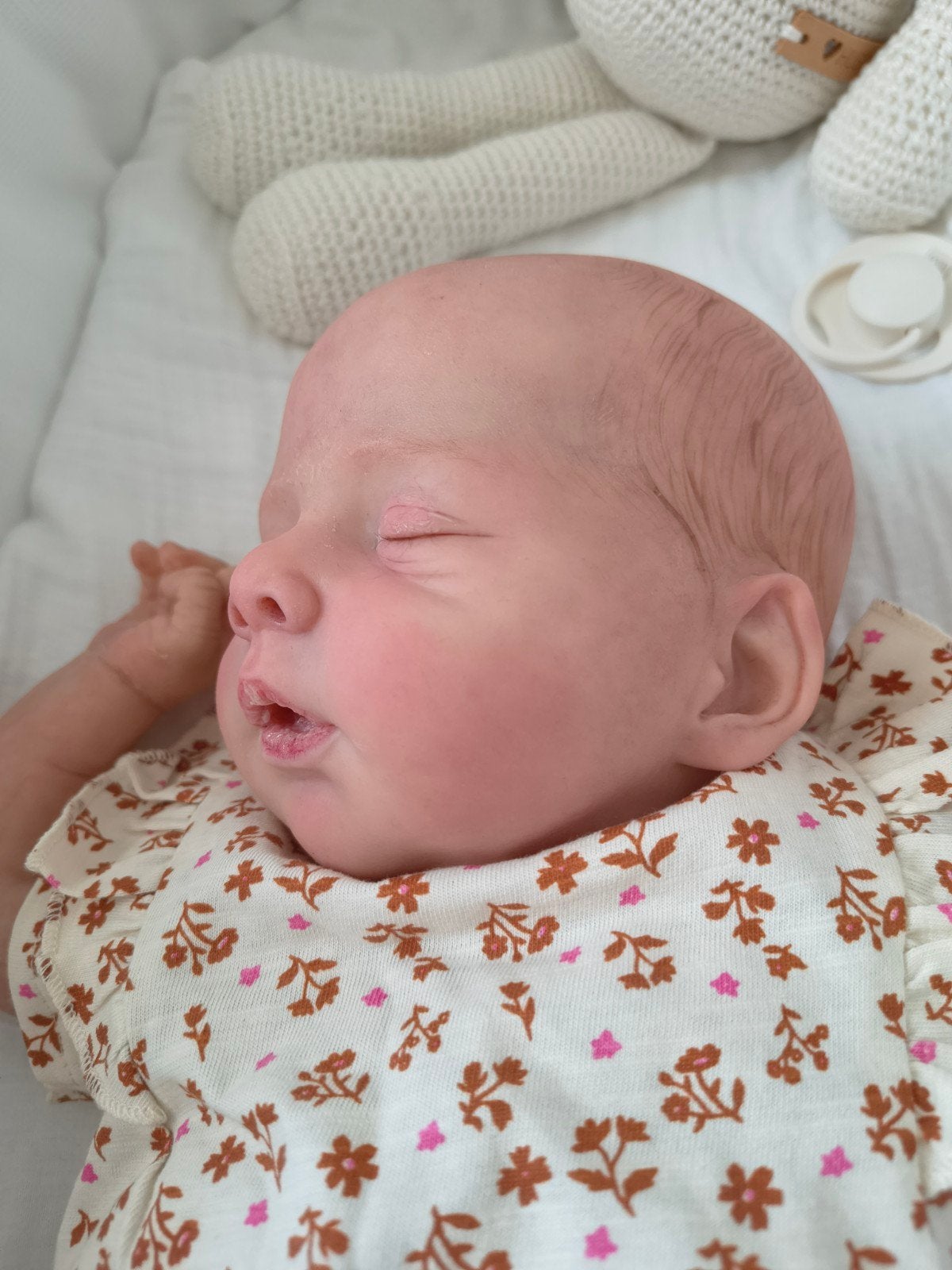 Reborn baby nieuw ilea, Verzamelen, Poppen, Ophalen of Verzenden, Nieuw, Babypop, Levensecht of Reborn