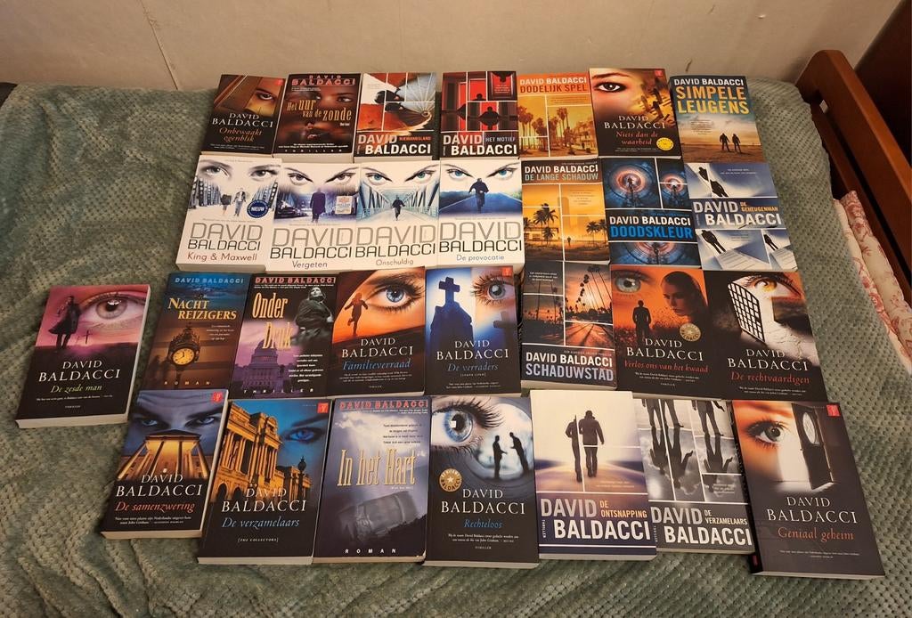 David Baldacci 29 boeken, Ophalen of Verzenden