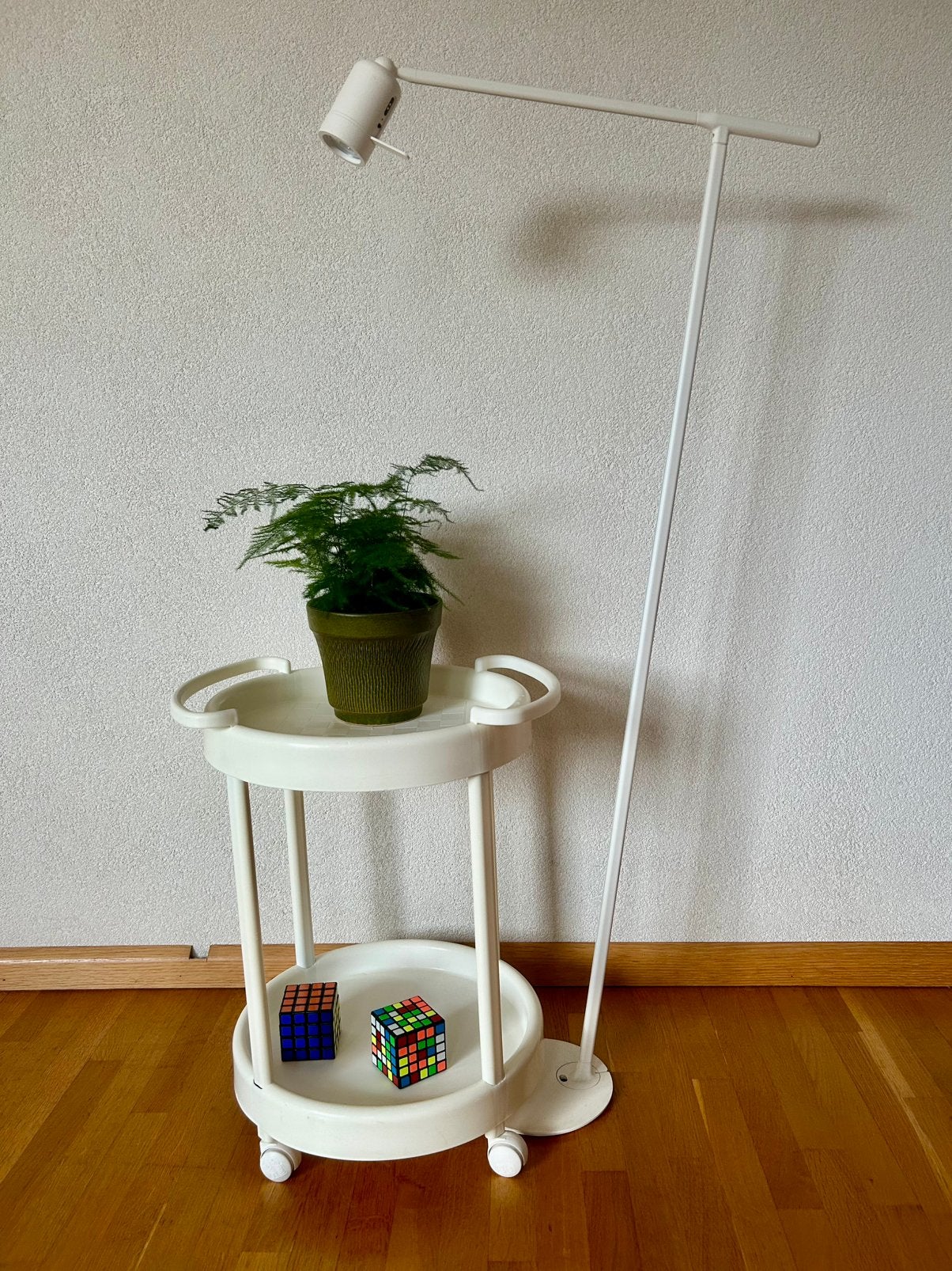 Retro vintage Simo Trolley serveerwagen bijzettafeltje, Verzamelen, Ophalen of Verzenden, Huis en Inrichting