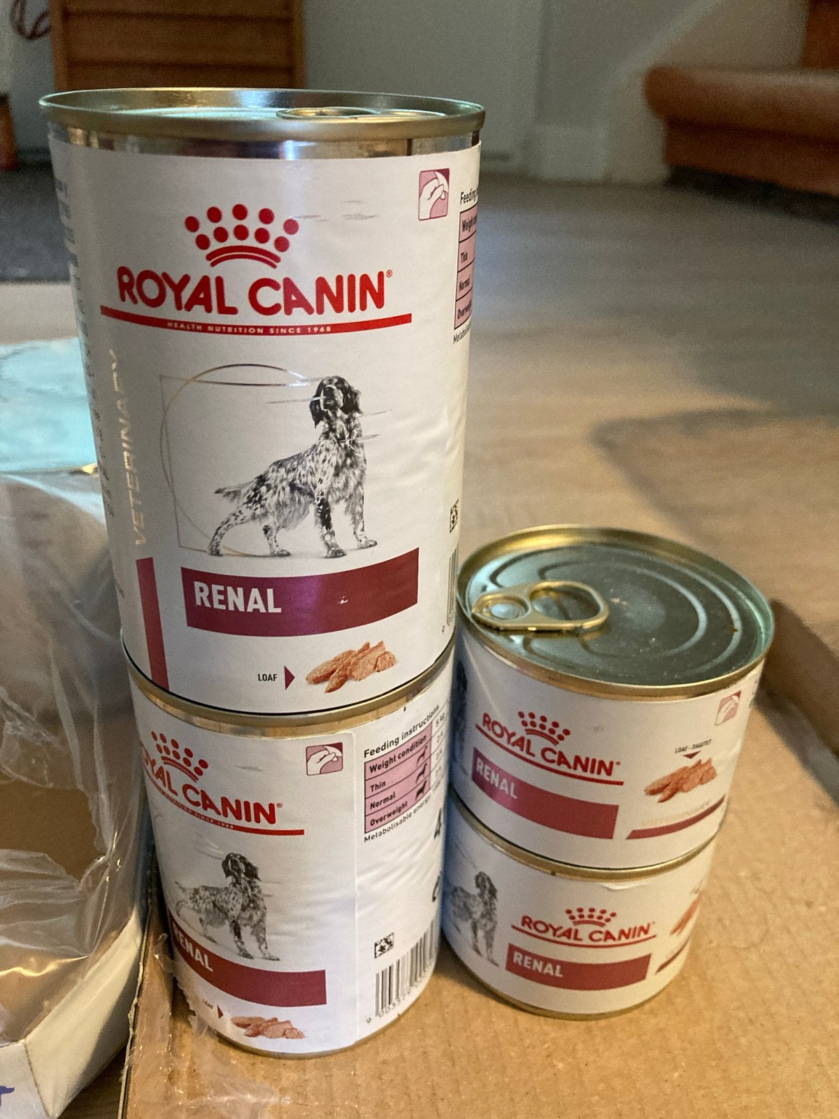 Hondenvoer nier dieet voeding - 5 soorten blikken, Dieren en Toebehoren, Ophalen of Verzenden, Hond