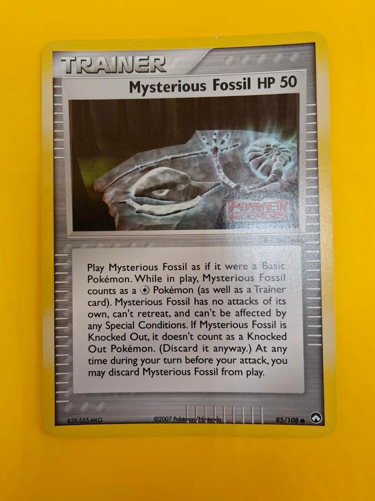 Mysterious Fossil HP 50 Reverse Holo - EX Power Keepers, Verzenden, Zo goed als nieuw