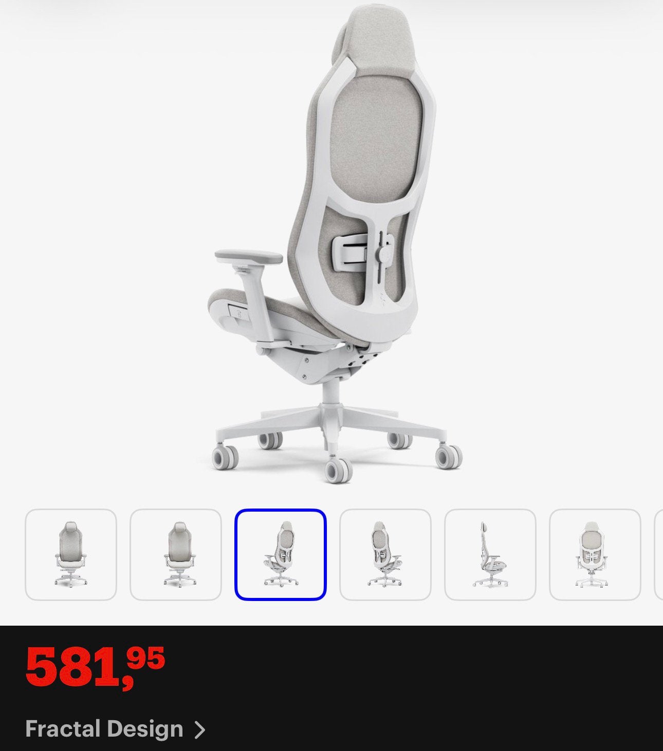 fractal design, Ophalen, Zo goed als nieuw