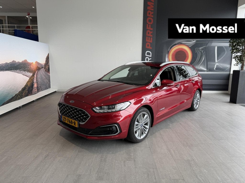 Ford Mondeo Wagon 2.0 IVCT HEV Vignale | TREKHAAK | STOELVER, Auto's, Ford, Gebruikt, 4 cilinders, 1616 kg, Hybride Elektrisch/Benzine