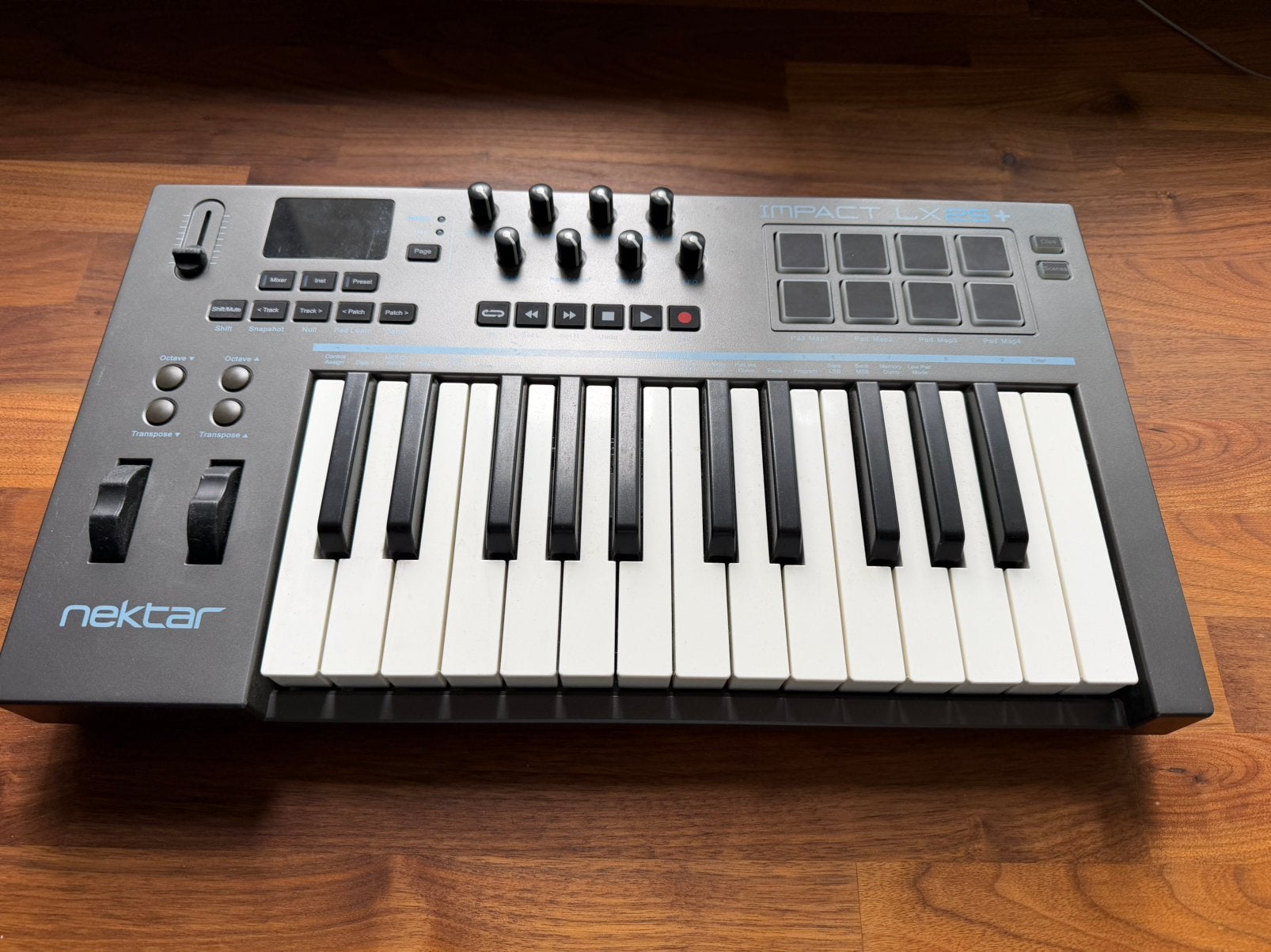 Nektar Impact LX25+ midi piano, Ophalen, Zo goed als nieuw