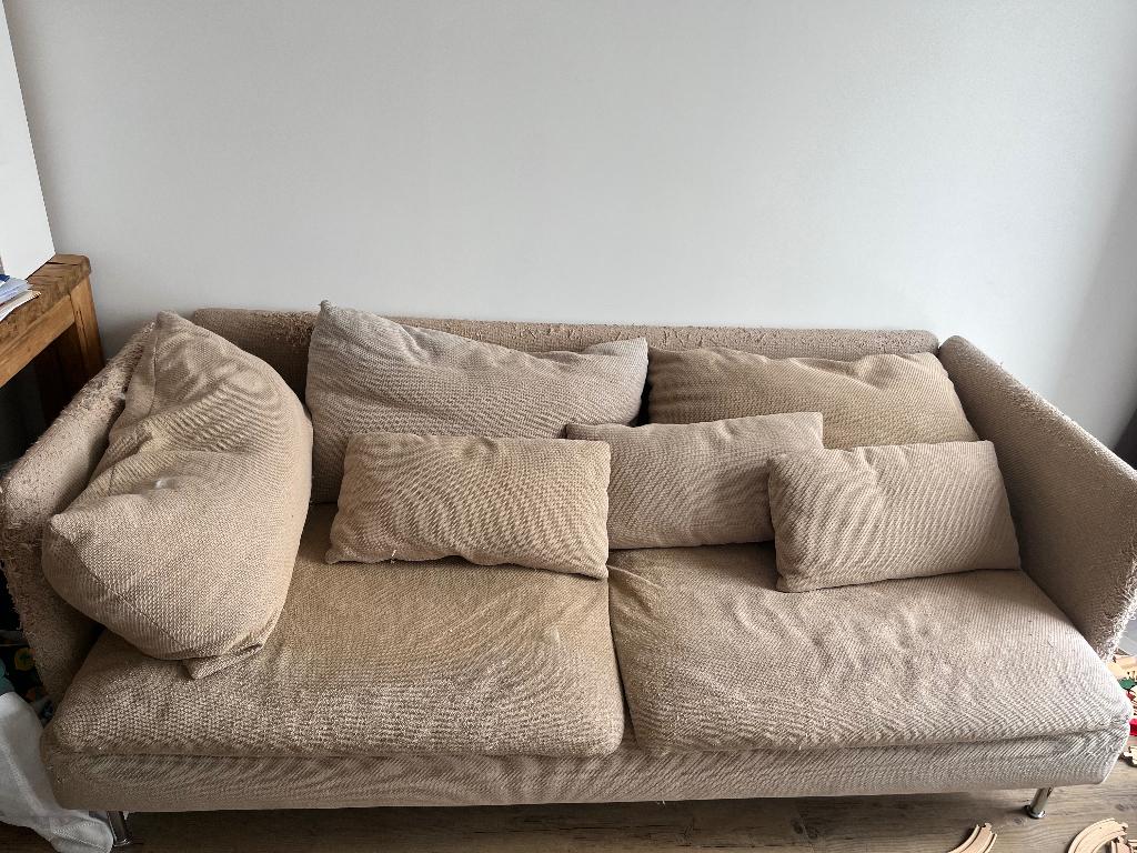 Ikea soderhamn, Huis en Inrichting, Ophalen, Gebruikt, 150 tot 200 cm, Driepersoons