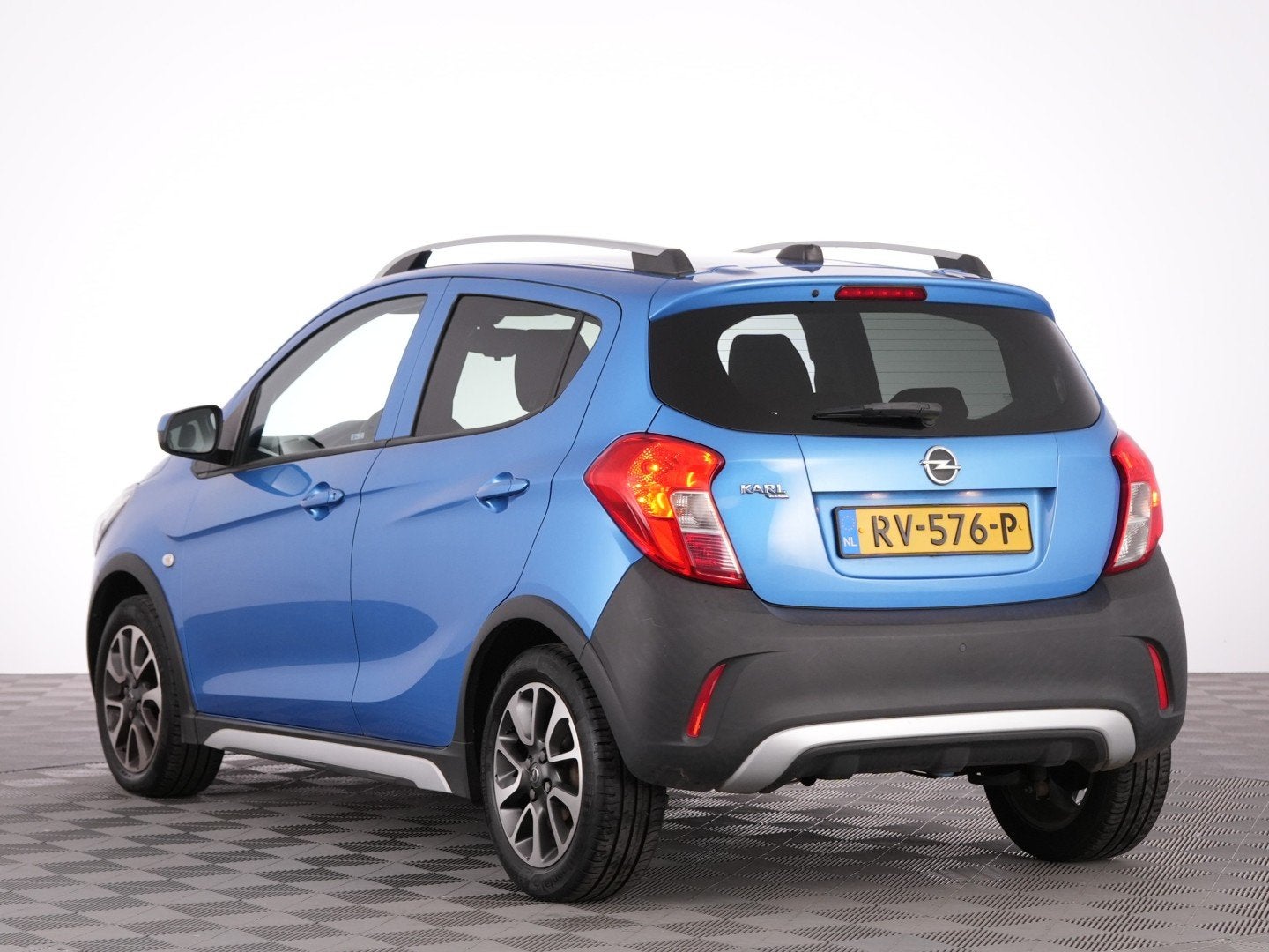 Opel KARL Rocks Online Edition | NAVI | PDC | VELGEN ✅ 1e, Voorwielaandrijving, Gebruikt, Blauw, 23 km/l
