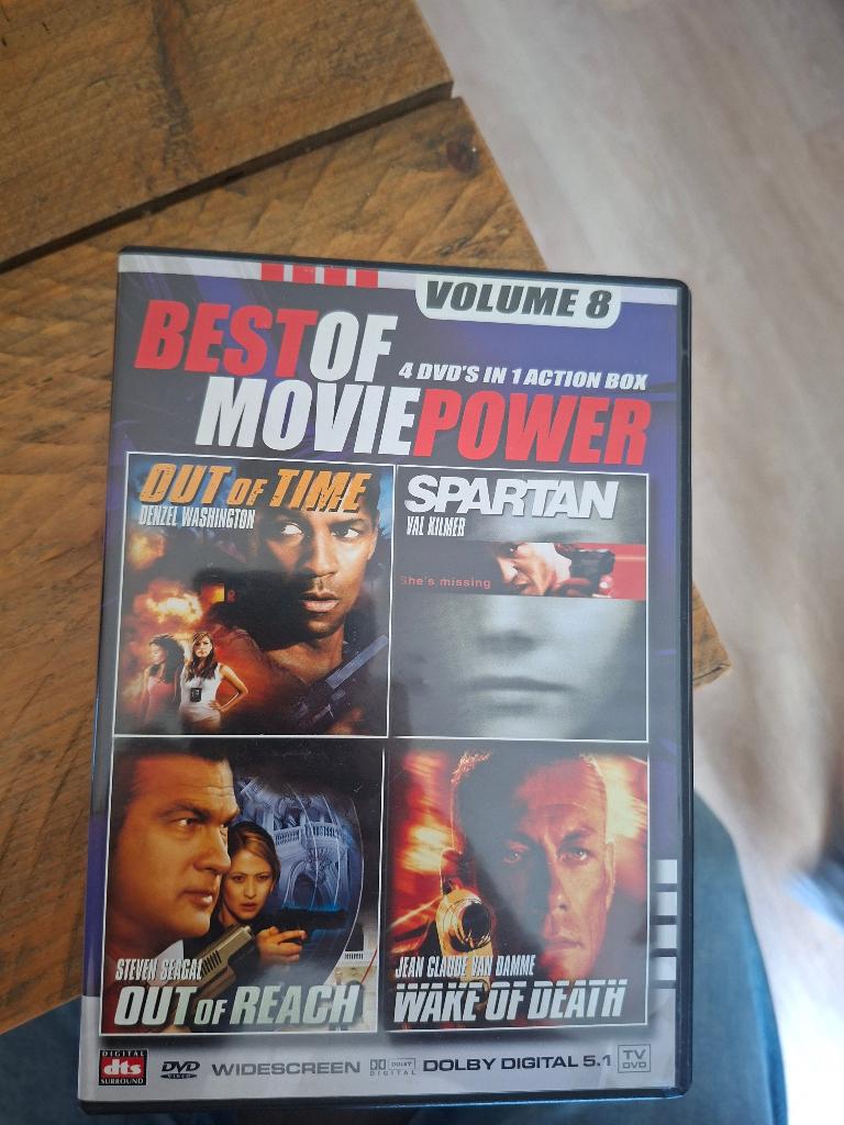 Dvd movie box, Cd's en Dvd's, Ophalen, Gebruikt, Actie