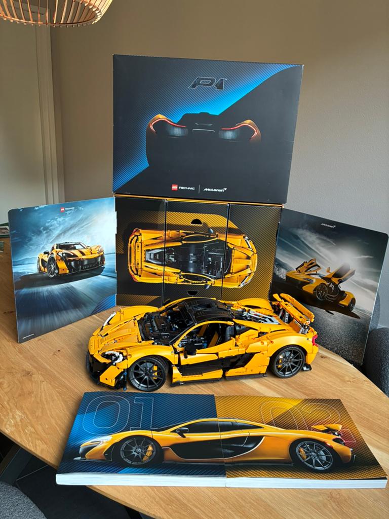 Lego Technic McLaren P1 - Zo goed als nieuw, Auto, Groter dan 1:32, Zo goed als nieuw, Ophalen