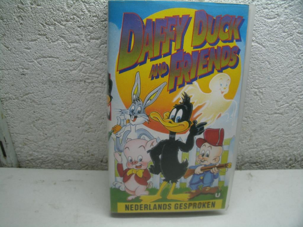 vhs 161a daffy duck and friends ned gespr, Alle leeftijden, Ophalen of Verzenden, Gebruikt