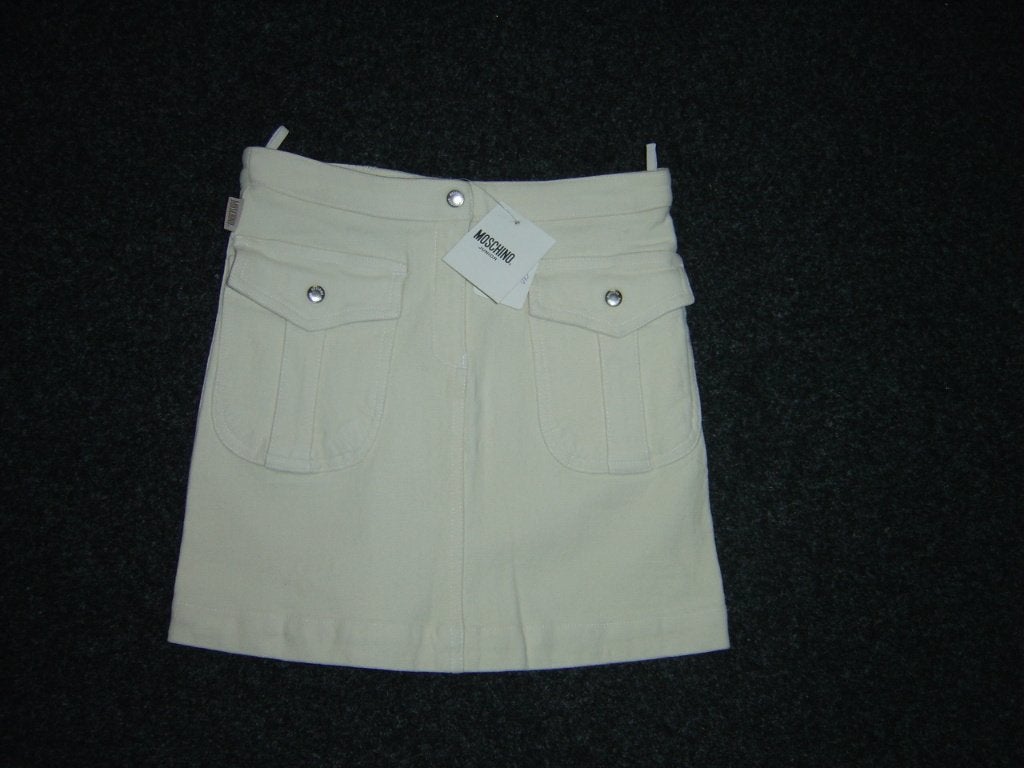prachtige meisjesrokje van het merk MOSCHINO ( maat 116 ), Ophalen of Verzenden, Nieuw, Meisje, Jurk of Rok