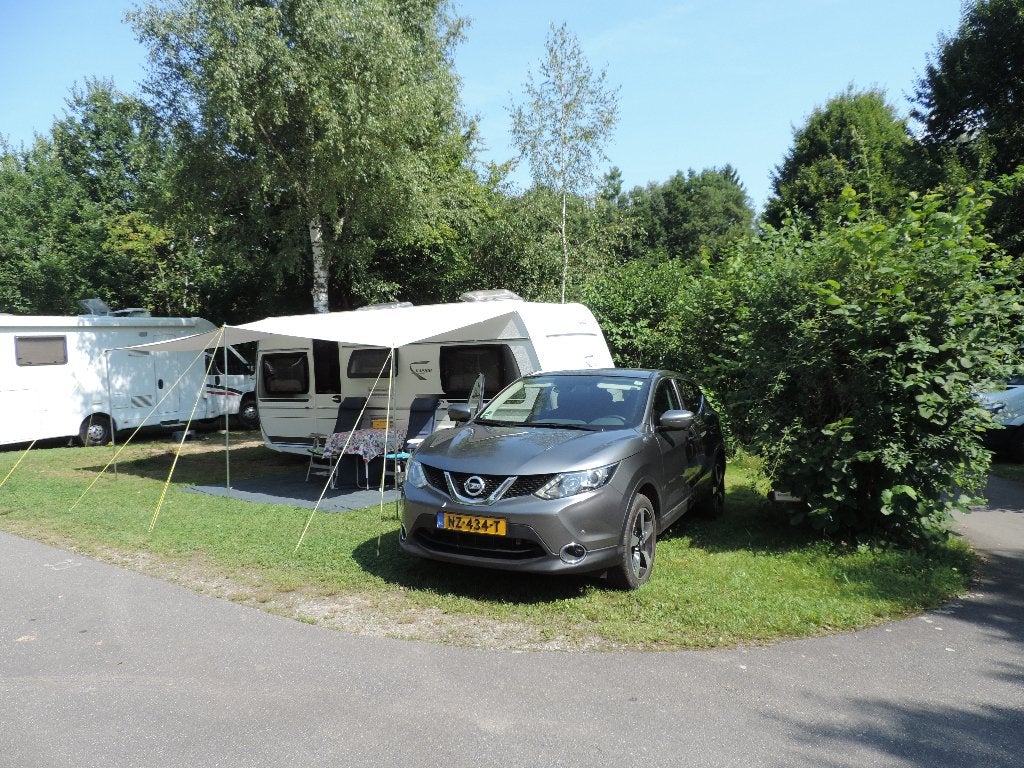 dakluifel caravan, Ophalen, Gebruikt