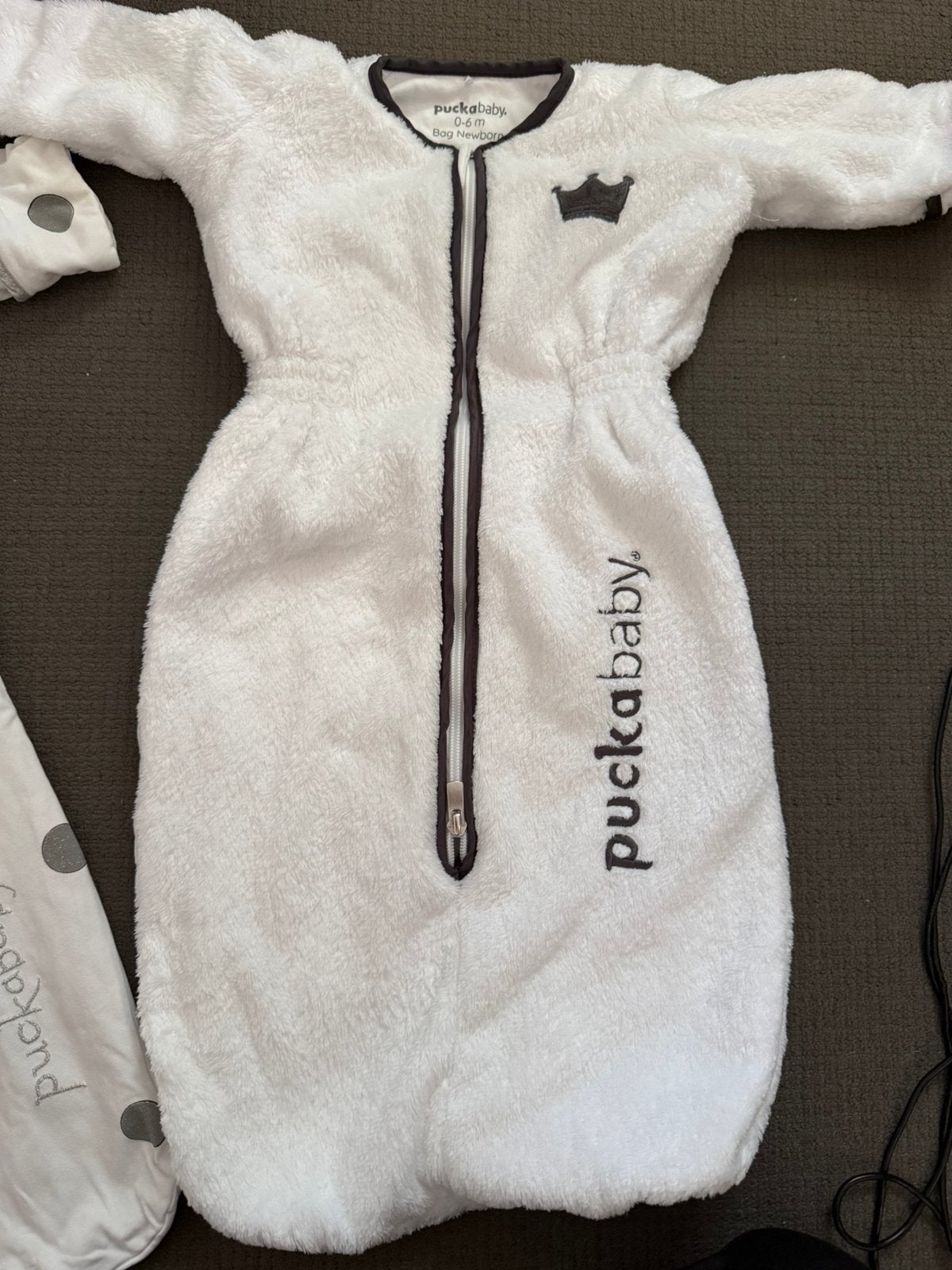Puckababy bag newborn teddy slaapzak, Kinderen en Baby's, Dekens, Slaapzakjes en Inbakerproducten, Gebruikt, Puckababy, Ophalen of Verzenden