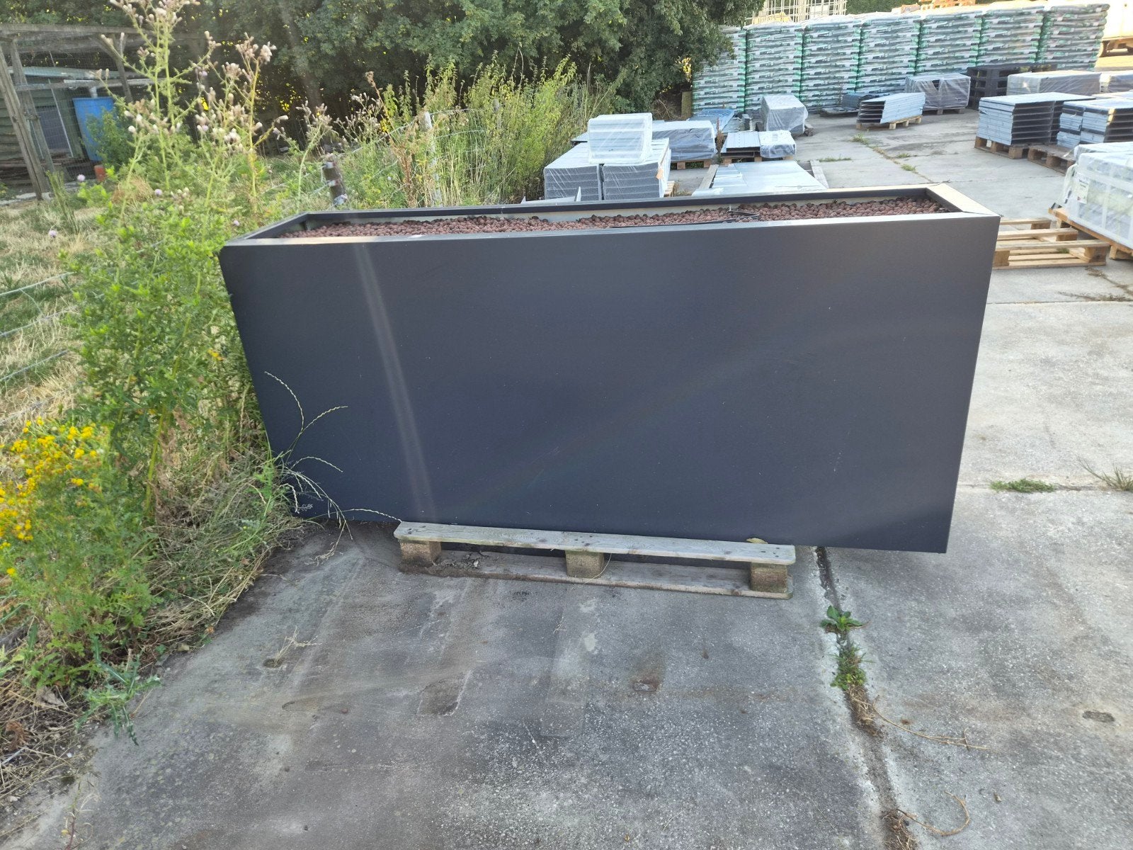 Aluminium plantenbak 200x50x90cm, Ophalen, Overige materialen, 100 cm of meer, Binnen