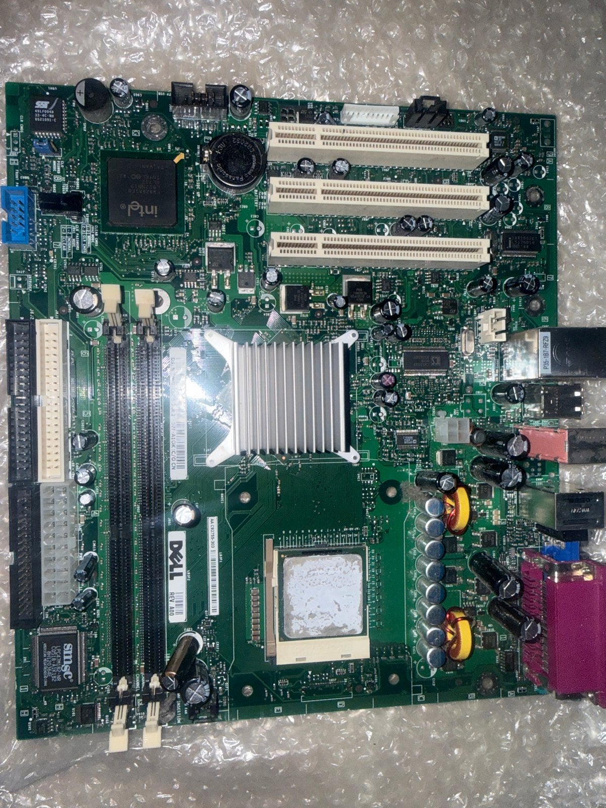 Dell Moederbord - Ouder Model, Werkt nog goed, Ophalen of Verzenden, Gebruikt, Intel, DDR2