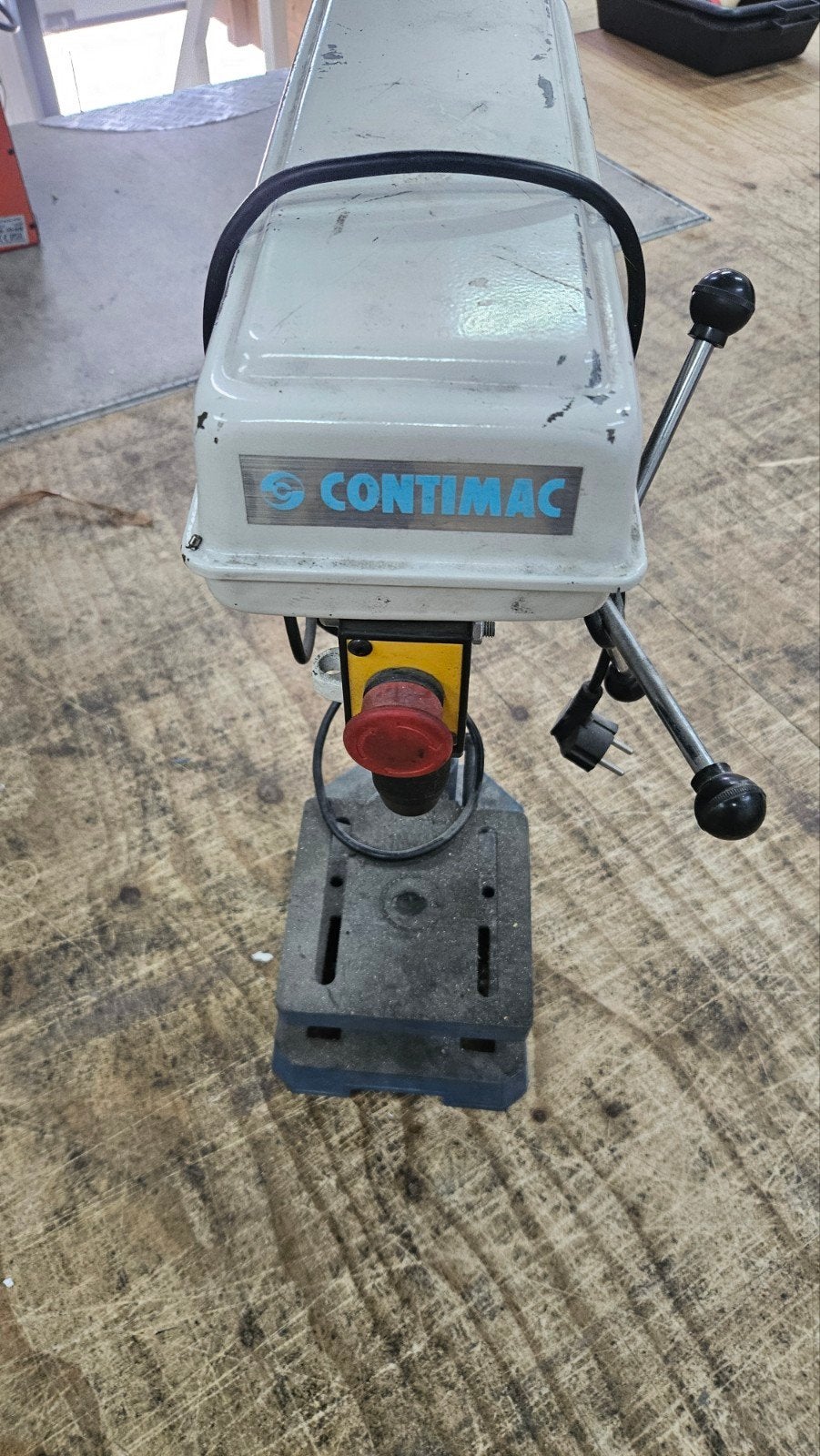 Contimac Kolomboormachine CH 6 - Gebruikt, Doe-het-zelf en Verbouw, Gereedschap | Boormachines, Ophalen of Verzenden, Gebruikt
